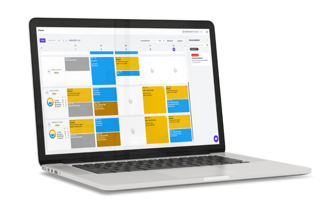 Agenda planning ProDevis Krafteo