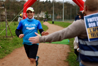 Course solidaire téléthon du batiment lyon