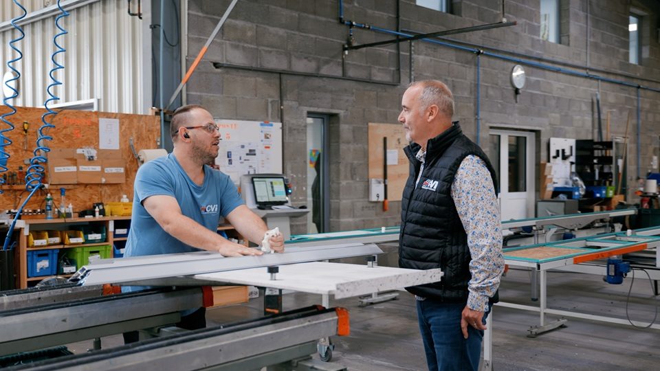 Diapason ERP Menuiserie chez CVI