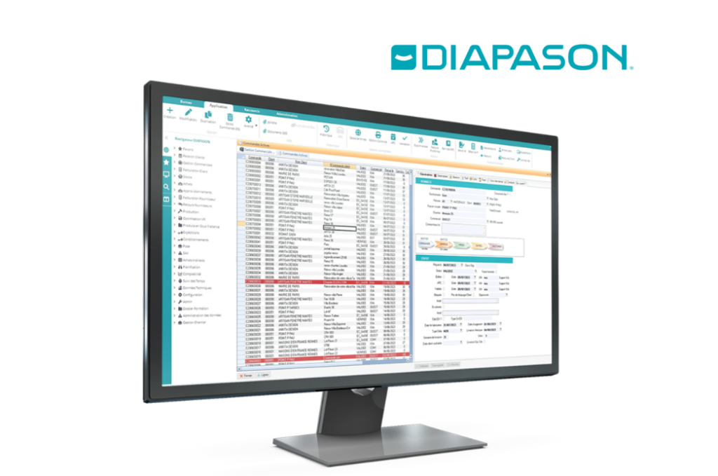 Diapason ERP fabricants menuiserie bois