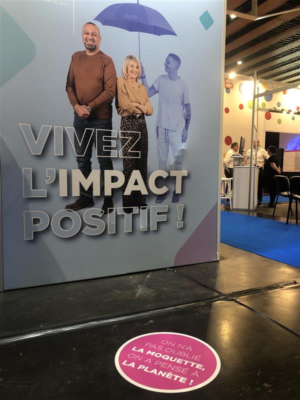 ELCIA réutilise son stand pour le salon Nordbat