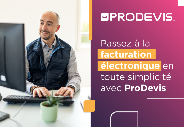 Facturation électronique ProDevis