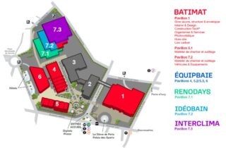 Plan salon Batimat 2026